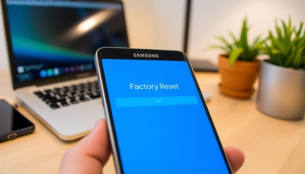 factory reset samsung phone